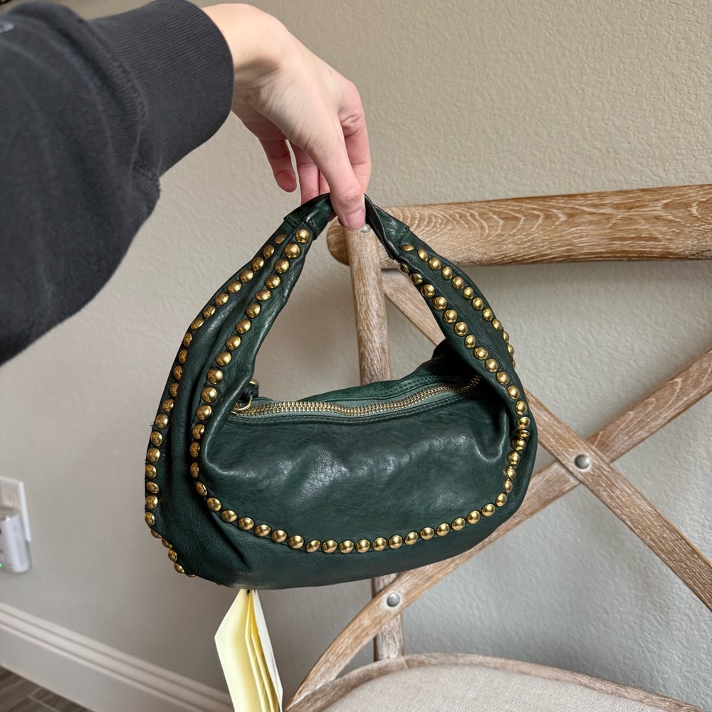 Campomaggi Marisa Studded Shoulder Bag - Picture 7 of 9